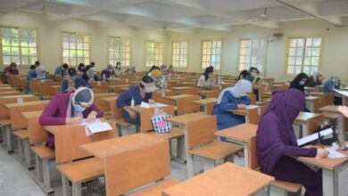 Photo of ٦الاف و٦٨٧طالب وطلبة يؤدون امتحانات التعليم المدمج بجامعة القاهرة