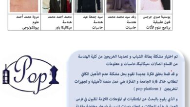 Photo of طالبة بعلوم حلوان تفوز بالمركز الأول في معسكر توليد الافكار الريادية