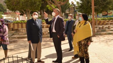 Photo of بالصور.. رئيس جامعة عين شمس يتفقد أعمال التطوير والتجديد بكلية البنات