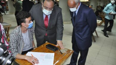 Photo of رئيس جامعة حلوان يشدد على تطبيق الاجراءات الاحترازية داخل لجان الامتحانات
