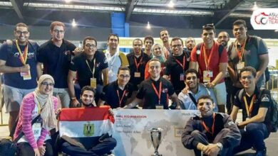 Photo of فريق سباقات جامعة عين شمس الثالث عالميا والأول عربيا وافريقيا بمسابقة فورميولا