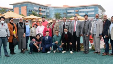 Photo of بالصور : افتتاح البازار السنوى للكريسماس بالألمانية بالقاهرة