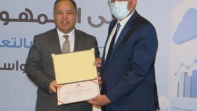 Photo of وزير المالية يكرم الخبير الدولي حسن عودة بالألمانية بالقاهرة لمساهمته في اعداد قانون المالية العامة الموحد