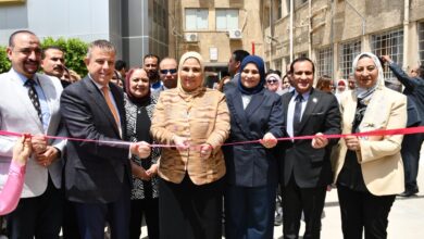 Photo of بحضور وزيرة التضامن الاجتماعى افتتاح معرض الطالب المنتج ببنات عين شمس