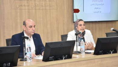 Photo of نائب رئيس جامعة عين شمس لخدمة المجتمع  تبحث تطوير المراكز و الوحدات ذات الطابع الخاص