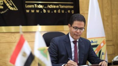Photo of وكلاء ورؤساء أقسام جدد بجامعة بنها