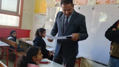 Photo of “سلومه “يتفقد لجان امتحانات النقل للمواد الغير مضافة للمجموع بمدارس إدارة الهرم التعليمية