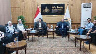 Photo of رئيس جامعة بنها يناقش خطة العمل المستقبلية لمركز إبداع مصر الرقمية ” كريتيفا “