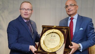 Photo of رئيس جامعة عين شمس يستقبل السفير التشيكي