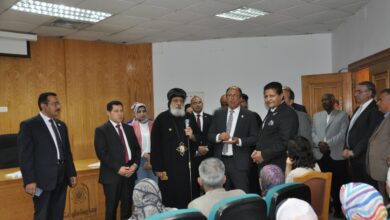 Photo of الدكتور السيد قنديل:ضرورة التوعية بالحفاظ على البيئة وتحويل جامعة حلوان لجامعة صديقة للبيئة من خلال تدوير المخلفات وزراعة الأشجار المثمرة