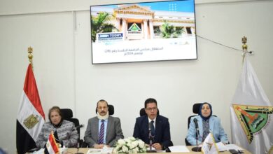 Photo of مجلس جامعة بنها يوافق على اعتماد دليل الهوية البصرية للجامعة