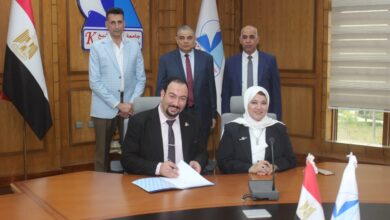 Photo of برتوكول تعاون بين جامعة كفر الشيخ ومصنع كيم تك للأجهزة العلمية والمعملية