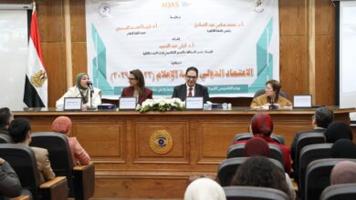 Photo of بالصور..رئيس جامعة القاهرة يشهد احتفال  إعلام القاهرة بحصولها على الاعتماد الدولي