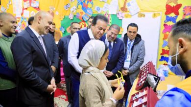 Photo of وزيرا الصحة والتعليم يتفقدا أعمال مبادرة “عيون أطفالنا مستقبلنا” بمدرسة مصطفي عبد الرحمن بمحافظة الغربية