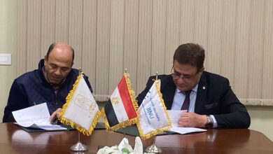 Photo of توقيع بروتوكول تعاون بين جامعة بنها الأهلية وشركة كنوز مصر للنماذج الأثرية
