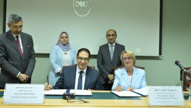 Photo of رئيس جامعة القاهرة يوقع مذكرة تفاهم بين المعهد القومى لعلوم الليزر والأكاديمية الأوروبية لأمراض الصوت