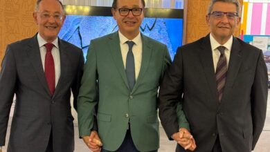 Photo of “البدرى” و”منصور “و”غنيم “يشهدون فاعليات احتضان الجامعه الالمانيه ببرلين لنموذج المتحف المصرى ومشاريع الابداع للطلاب واول اطلس للمرأة