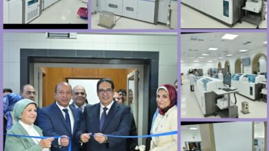 Photo of جامعة القاهرة تفتتح مشروع الميكنة الكاملة للمعمل الرئيسي المطوَّر ووحدة أمراض الدم بقصر العيني بتكلفة 270 مليون جنيه