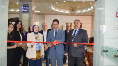 Photo of رئيس جامعة بنها يفتتح معرض للمشروعات الطلابية