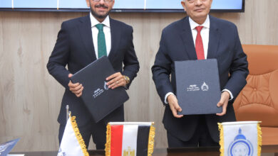Photo of بروتوكول تعاون بين جامعة الريادة ومجموعة المعادي لتدريب الطلاب