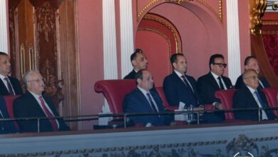 Photo of رئيس جامعة حلوان يشارك في احتفالية “وطن السلام” بحضور الرئيس عبد الفتاح السيسي