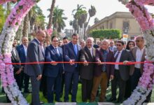 Photo of وزير الزراعة ورئيس جامعة القاهرة يفتتحان النسخة الأولى من معرض البساتين EXPO-2025 بكلية الزراعة