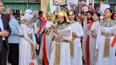 Photo of بالصور ..مدارس الجمهورية تحتفي بافتتاح المتحف المصري الكبير