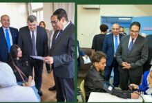 Photo of د.محمد سامى عبدالصادق يتفقد إجراءات الكشف الطبي على طلاب جامعة القاهرة الأهلية بمستشفى الفرنساوى