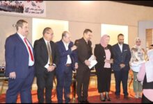 Photo of تكريم  اوائل الاعدايه والثانويه العامه وخريجي الجامعات والحاصلين على الماجستير والدكتورة بنادى الظاهر الرياضى 