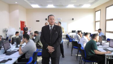 Photo of رئيس جامعة المنصورة الجديدة يتفقد اختبارات منتصف الفصل الدراسي الاول بكليات الجامعه