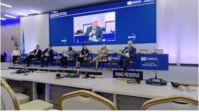 Photo of على هامش مشاركته في أعمال الدورة (43) للمؤتمر العام لليونسكو بسمرقند وزير التعليم العالي يشارك في جلسة وزارية رفيعة المستوى بعنوان “مهارات من أجل مستقبل مستدام”