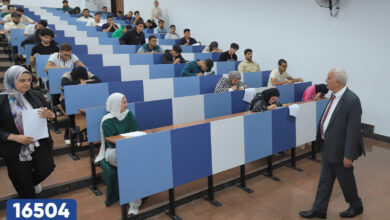 Photo of رئيس جامعة الريادة يتفقد امتحانات الميدتيرم بإدارة الاعمال