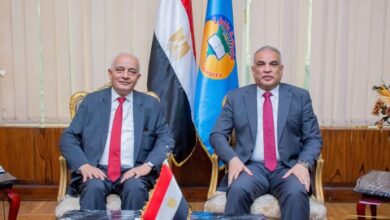 Photo of “حجازي” و”حسين” يبحثان أنشطة تحالف جامعات إقليم الدلتا