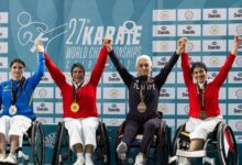 Photo of إنجاز عالمى  لجامعة عين شمس ..  موظفة بكلية التربية تحصد أول ذهبية عالمية لمصر والعرب في الكاراتيه الحركي