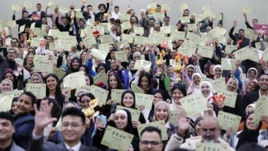 Photo of جامعة ٦ اكتوبر تكرم الفائزين فى مسابقة الامثال الصينيه بالتعاون مع المجموعه الصينيه للاعلام الدولى