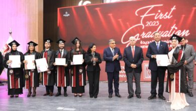 Photo of وزير التعليم العالي ومحافظ الدقهلية يشهدان حفل تخريج أول دفعة من خريجي جامعة المنصورة الجديدة الأهلية