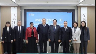Photo of الصحف والمواقع الاخباريه الصينيه تبرز زيارة رئيس جامعة القاهرة
