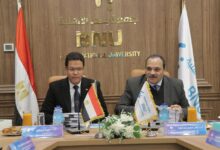 Photo of مجلس جامعة بنها الأهلية يناقش اتفاقيات التعاون والتبادل الطلابى مع الجامعات الدولية والخطة الدراسية للفصل الدراسي الثاني