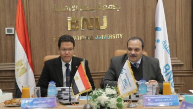 Photo of مجلس جامعة بنها الأهلية يناقش اتفاقيات التعاون والتبادل الطلابى مع الجامعات الدولية والخطة الدراسية للفصل الدراسي الثاني