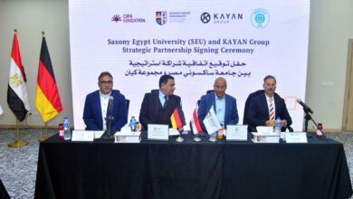 Photo of جامعة ساكسوني مصر” و”كيان” توقعان شراكة استراتيجية لتأهيل جيل جديد من مهندسي السيارات
