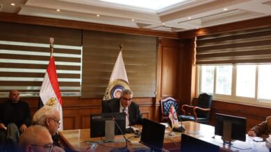 Photo of الدكتور مصطفى رفعت امين الاعلى للجامعات يرأس اجتماع لجنة المعادلات للدرجات العلميه