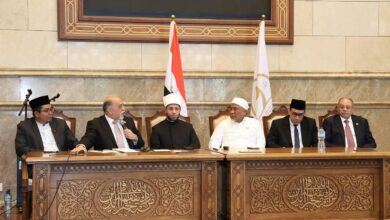 Photo of الدكتور محمد ربيع فى لقاء وزير الأوقاف مع خيرة الأساتذة والأئمة بالمعاهد والجامعات الإسلامية بإندونيسيا:مصر دولة رائدة فى شتى مجالات المعرفه