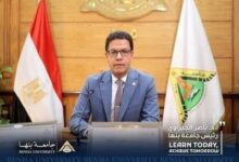 Photo of الدكتور تامر عرفه قائما بأعمال عمادة كلية علوم الرياضة بجامعة بنها