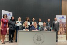 Photo of الجامعة البريطانية تتوج ببطولة الشرق الأوسط وشمال أفريقيا في مسابقة أكسفورد للمحاكمة الصورية