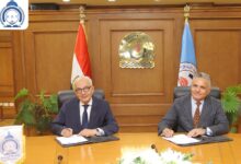 Photo of تعاون علمي في الذكاء الاصطناعي والهندسة بين جامعتي السويس والريادة