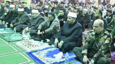 Photo of في أجواء إيمانية ….. الدكتور شادى المشد نائب محافظ البحيرة يشهد إحتفالية مديرية الأوقاف بمناسبة ذكرى العاشر من رمضان بمسجد ناصر بدمنهور