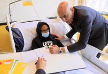 Photo of وزير التربية والتعليم يزور مستشفى “٥٧٣٥٧” لعلاج سرطان الأطفال..ويشيد بالدور الإنساني والعلمي للمستشفى