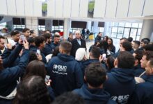 Photo of طلاب بجامعة بدر يشاركون في فاعليات مائدة الإفطار السنوى بالمطرية