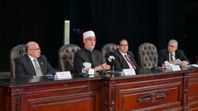 Photo of المفتى فى استضافة جامعة القاهرة
