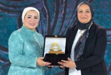Photo of السيدة انتصار السيسي حرم فخامة رئيس الجمهورية تكرّم  الدكتورة غادة فاروق ضمن احتفالية “المرأة المصرية أيقونة النجاح”